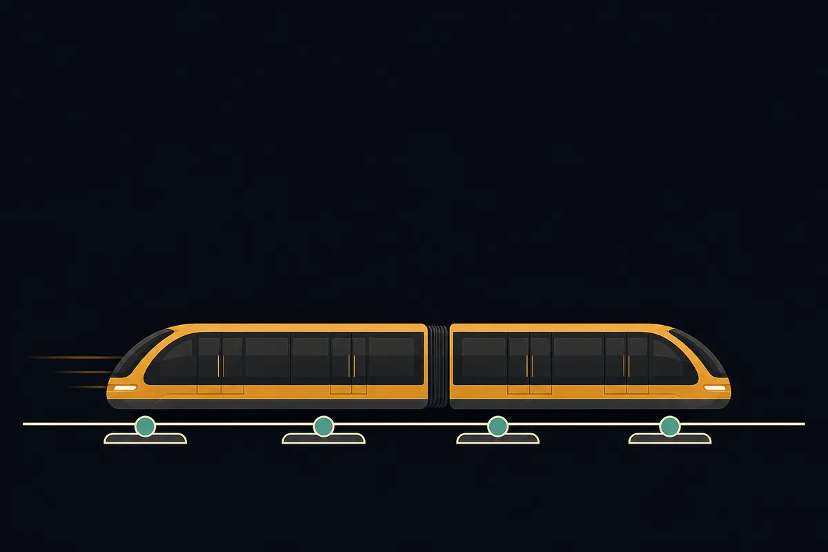 Using the people-mover between terminals during a layover